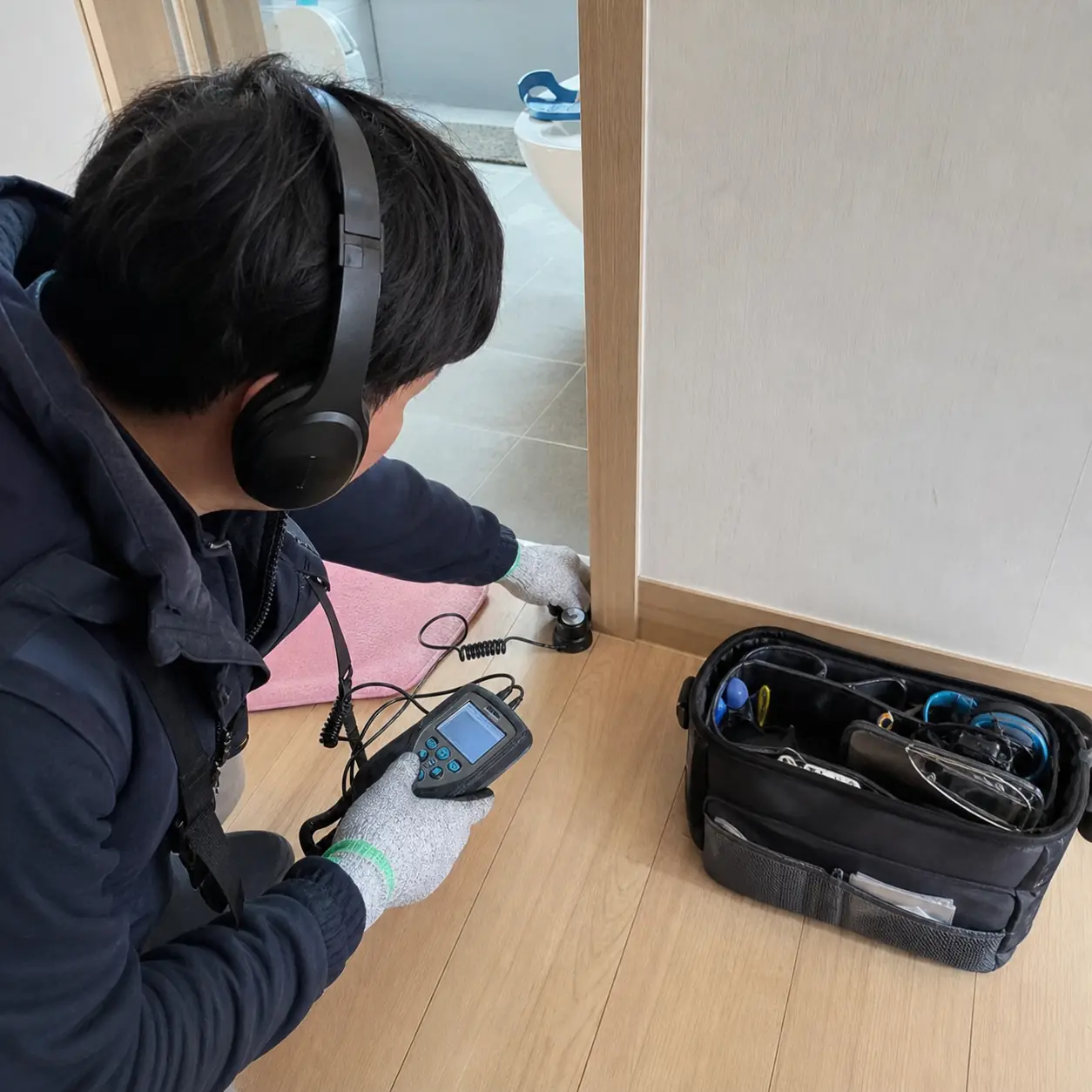 경기 가평군 가평읍 누수탐지 시공조치