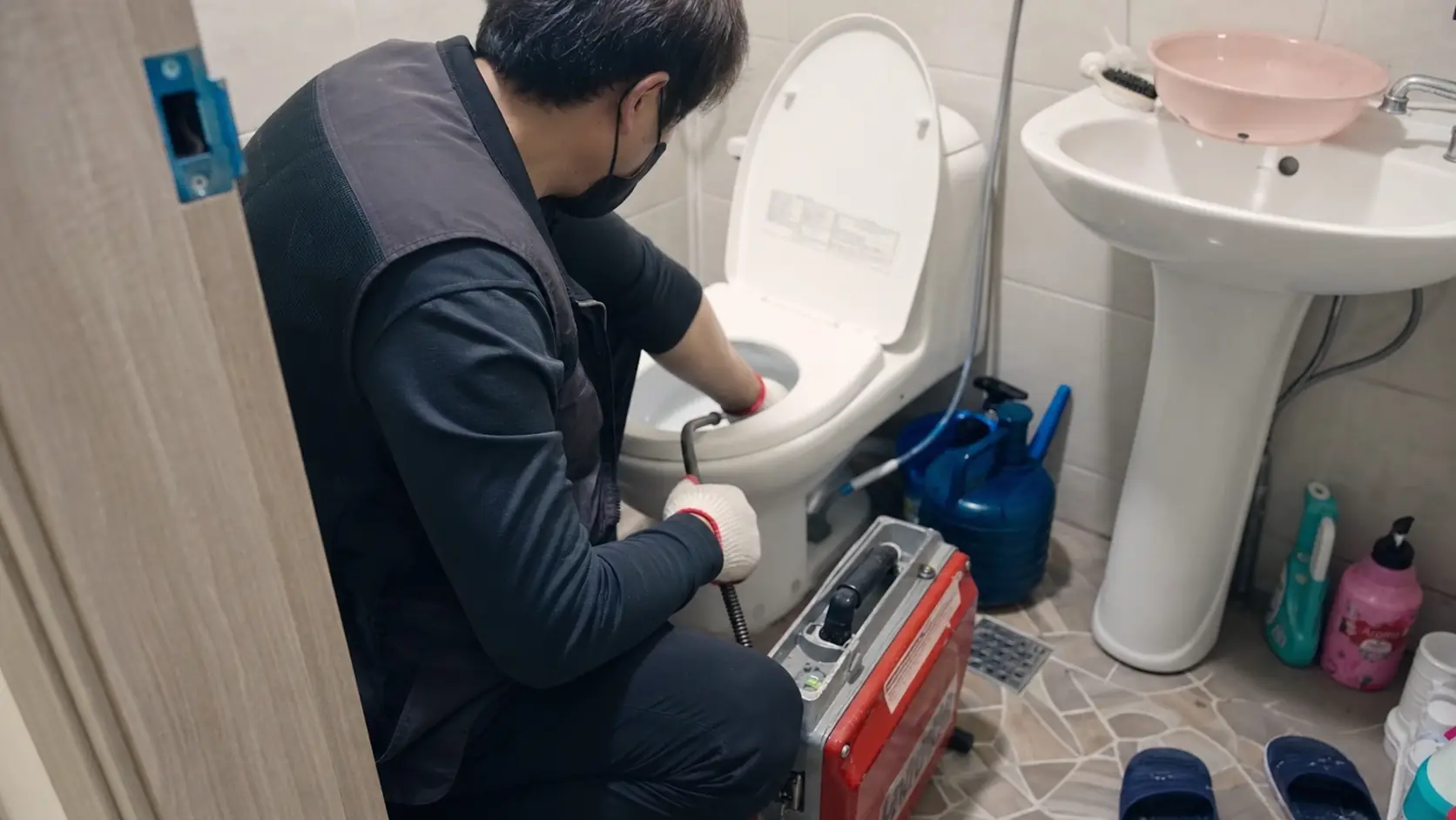 안양 동안 변기교체 시공조치
